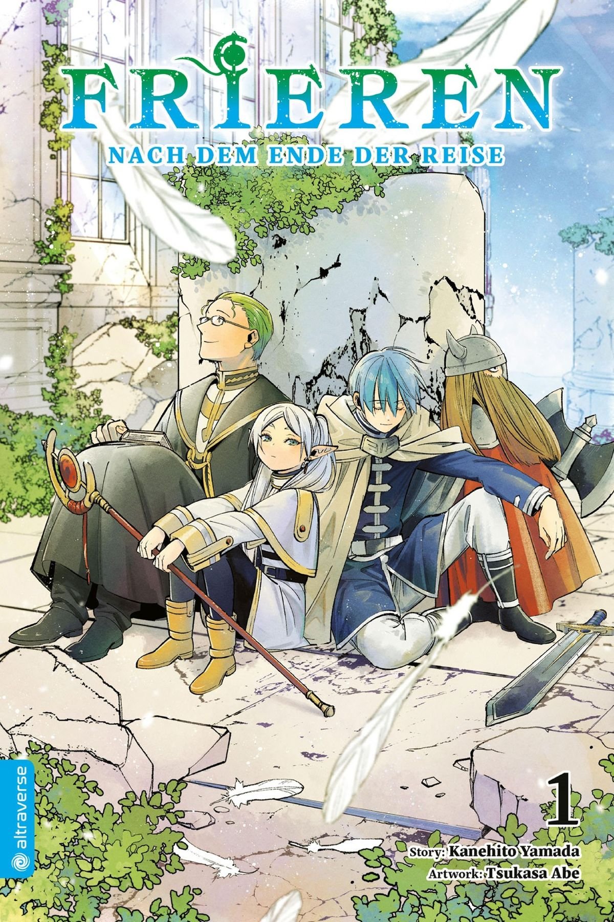 Portada de manga fantasía